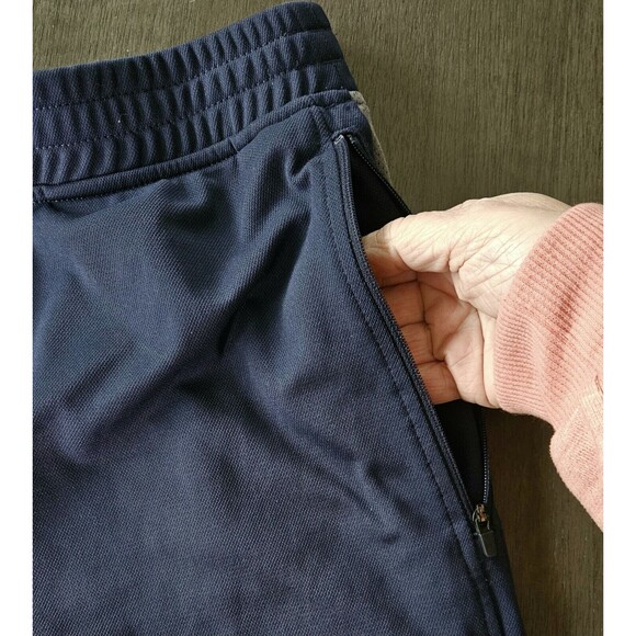 Under Armour Men’s Loose Fit Blue Track Athletic Training Pants Large Pockets - Picture 8 of 9